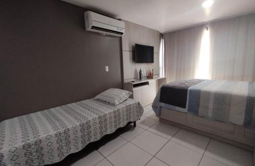 Mossoro Apartment | Convenient Stay at Estudio Confort West Flat for Families