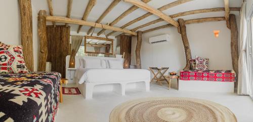 Tierra Bomba Island Hotel | Relax at Éteka Slow Beach Hotel for Adults with Ocean Views