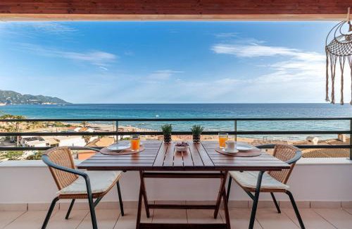 Glyfada Apartment | Enchanting Oceanview Escape at Home166 in Corfu Island