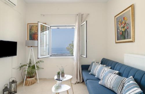 Agios Nikolaos House | Seafront Villa Euphoria with Ocean Views and Hot Tub