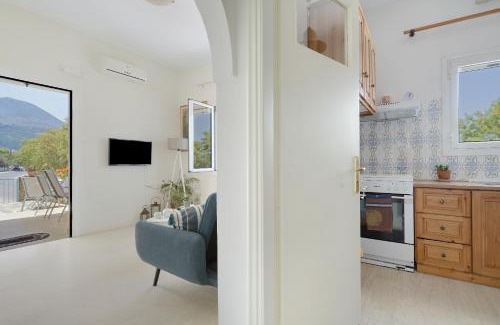 Agios Nikolaos House | Seafront Villa Euphoria with Ocean Views and Hot Tub