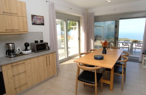 Atsipópoulon Villa | Eva Villas: Private Pools with Ocean View and Spa Access