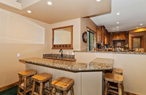 Evergreen Estates Cabin | Evergreen Manor: Luxury Retreat with Hot Tub & Game Room