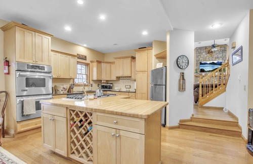 Ellicottville Ski Chalet | EVL Chalet in the Woods: Family-Friendly & Game Room Fun