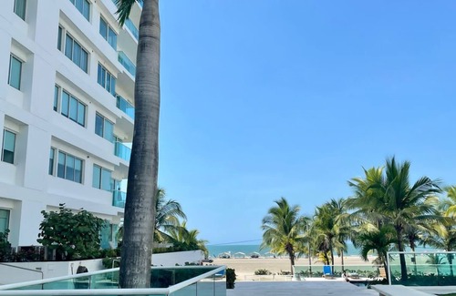 La Boquilla Apartment | Cozy Apartment with Ocean View - Family Friendly Retreat