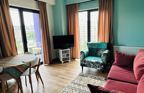Avlabari Apartment | Budget-Friendly Apartment at Hilton Residency for Families