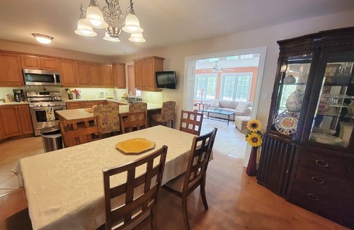 East Harwich House | Mid-Cape Oasis: Pet Friendly with Pool & Spa Amenities