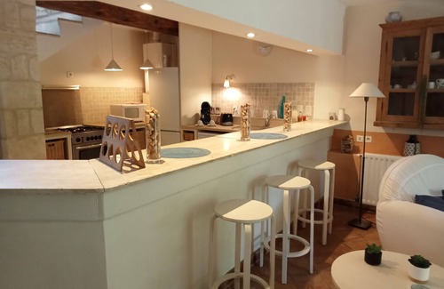 Saint Michel d'Euzet House | Tranquil Waterside Mill with Pool and Family-Friendly Amenities