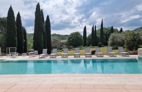 Saint Michel d'Euzet House | Tranquil Waterside Mill with Pool and Family-Friendly Amenities