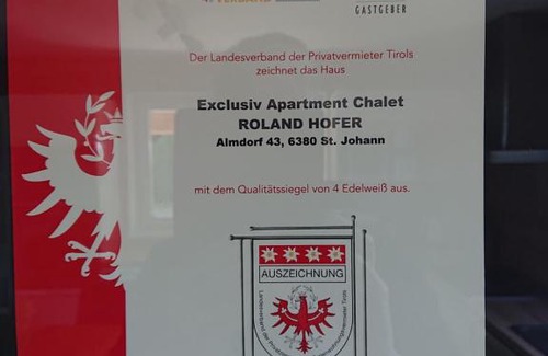 Sankt Johann in Tirol Apartment | Exclusive Appartement Chalet: 4-Star Comfort for Families