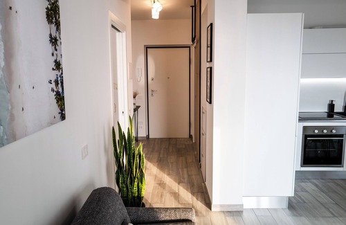 Capo d'Orlando Apartment | Exclusive apartment with sea view, two bedrooms and private parking space.