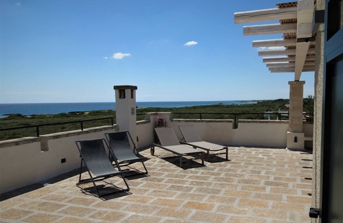 Porto Cesareo Villa | Oceanfront Villa Apartment with Amazing Sea Views