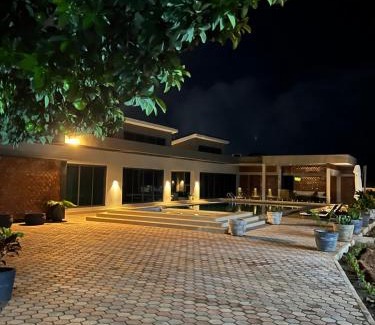 Lusaka Apartment | Relaxing Farm Getaway with Oceanfront Views & Hot Tub