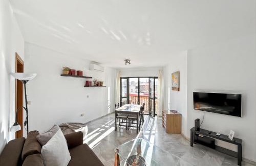 La Goleta Apartment | Inviting Malaga Apartments with Cathedral Views & Auto Check-in