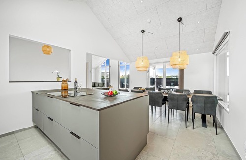 Sondervig Cottage | Exclusive newly built pool house with outdoor spa - 1032