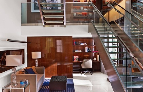 Downtown Dallas Hotel | Exclusive Penthouse Loft with Spacious Living Area and Luxurious Features