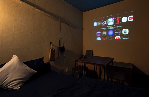 Ichikawa Hotel | Unique Projector Classic Double Theater Room in Ichikawa