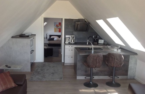 Garz/Rugen Apartment | Exclusive Top-Floor Apartment with Ocean View & Roof Terrace