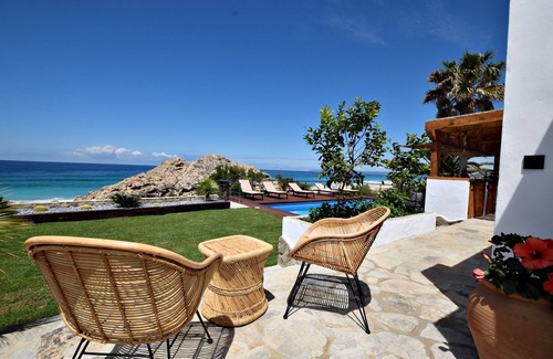 Atlanterra Ski Chalet | Beachfront Villa with Free WiFi & Unmatched Amenities