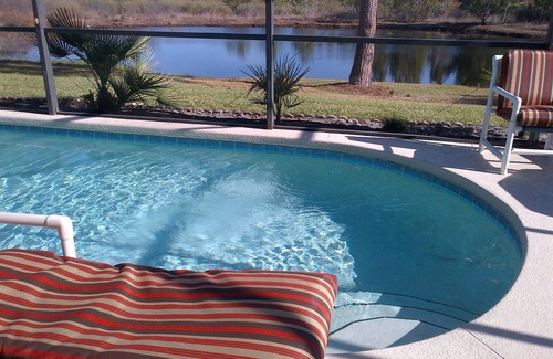 Sunset Lakes Villa | Beautiful 4 Bedroom Home near Disney with Private Pool