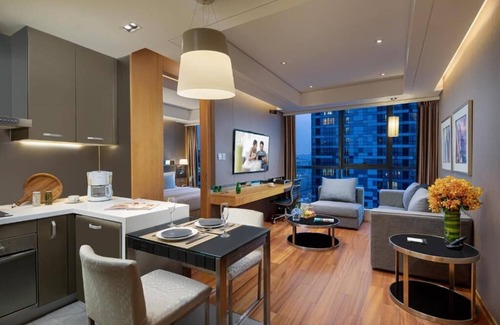 Dongzhimen Apartment | Executive 3-Bedroom Suite Near Dongzhimen Station Beijing