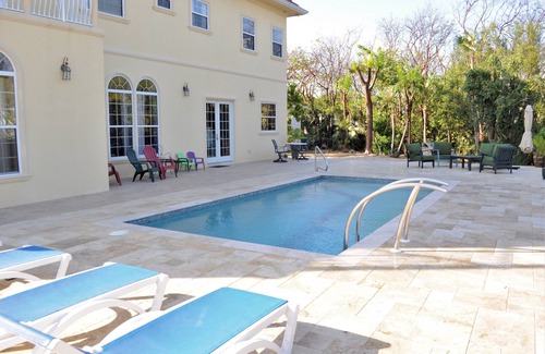 Northwest Point House | Elegant Retreat Near Seven Mile Beach with Private Pool