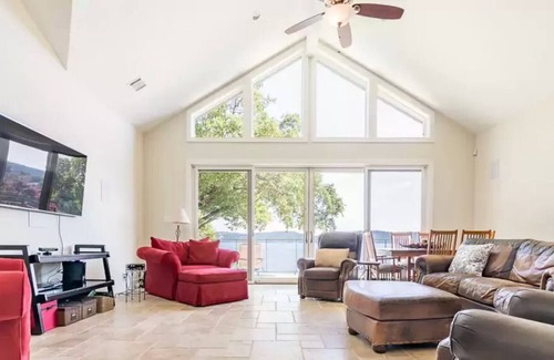 Marshall Ford Vista House | Waterfront Home with Boat Dock & Spectacular Lake Views