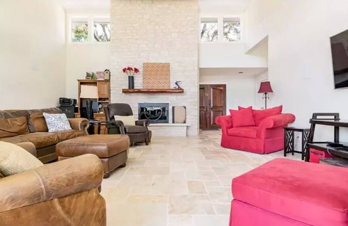 Marshall Ford Vista House | Waterfront Home with Boat Dock & Spectacular Lake Views