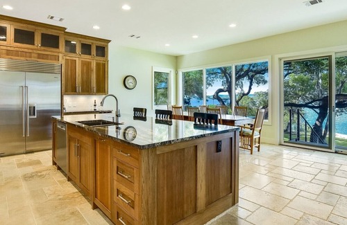 Marshall Ford Vista House | Waterfront Home with Boat Dock & Spectacular Lake Views