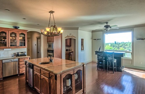 Redding House | Executive Retreat Home: Family-Friendly with Hot Tub Access
