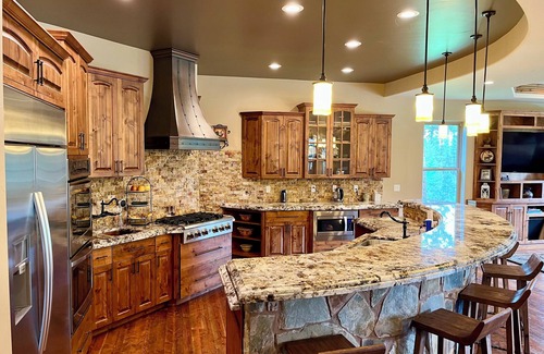 Hamilton House | Executive Riverfront Mountain Retreat With Indoor Pool, Hot Tub, & Private Pond