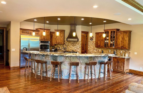 Hamilton House | Executive Riverfront Mountain Retreat With Indoor Pool, Hot Tub, & Private Pond