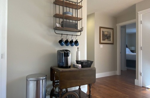 Sylvan Lake House | Modern Farmhouse Retreat with Ocean View & Spa Amenities