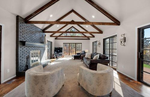 Woodmoor House | Inviting Monument Home with Hot Tub and Mountain Views