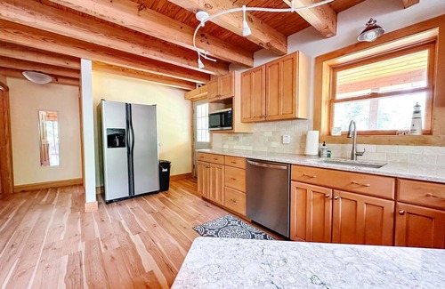 Standish House | Upscale Retreat with Beach Access & Pool on Serene Acres