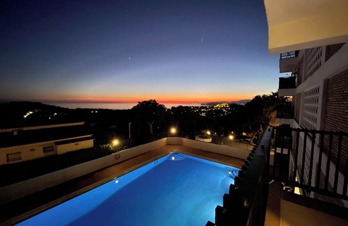 Canyelles Apartment | Unforgettable 180° Ocean Views with Pool and Top-Rated Service