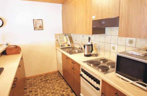 Mitloedi Apartment | Charming 1-Bedroom Flat with Kitchen & Pet-Friendly Amenities