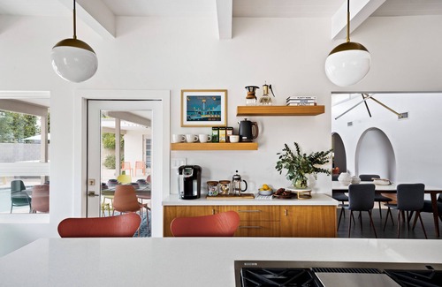 Alhambra House | Discover MCM Bliss: Stylish Retreat with Spa and Pool