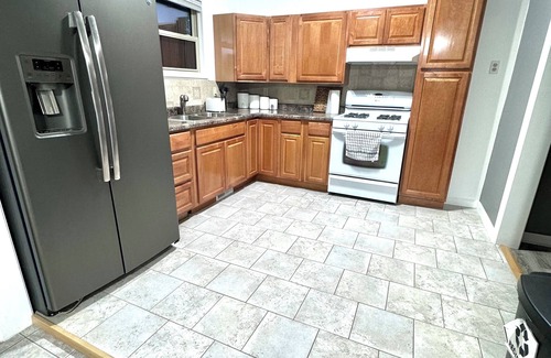 Sheridan House | Experience the charm of Sheridan with our cozy two 2-bedroom, one bath house!