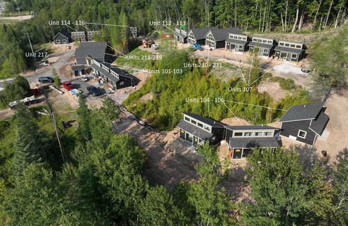 Munising Ski Chalet | Explore Munising Studio Suite 104: Pet Friendly & Family Ready