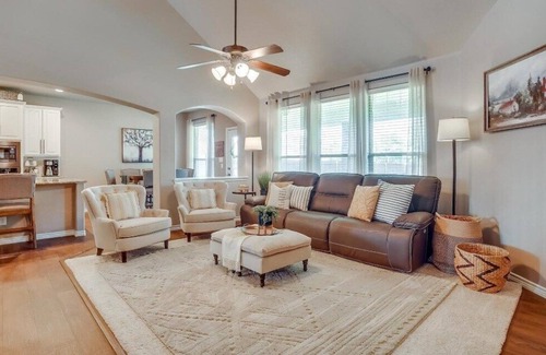 Burleson House | Exquisite Corner Lot Gem: Immaculate Home with Office Media Room and Pool Oasis!