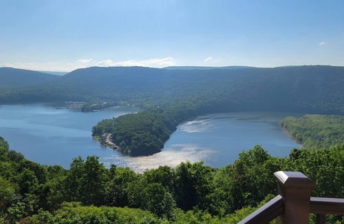James Creek House | Idyllic Lake Raystown Home with Pool & Spa Amenities