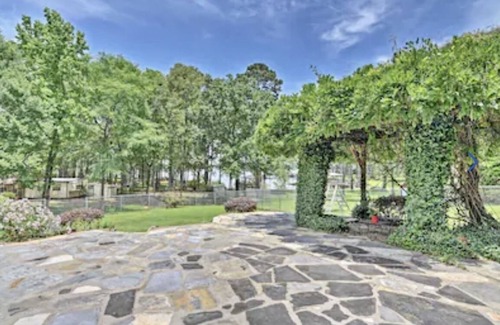 Benton House | Beautiful Lakefront Benton House with Patio & Pool Access