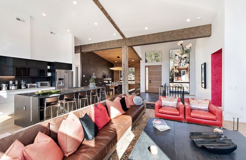 Carbondale House | Modern Home with Koi Pond & Hot Tub, Rated 9.8 by Guests