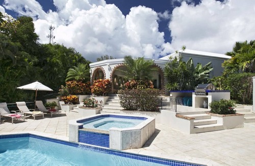 Rosendal House | Prime Villa near Magen's Bay with Pool and Spa Amenities