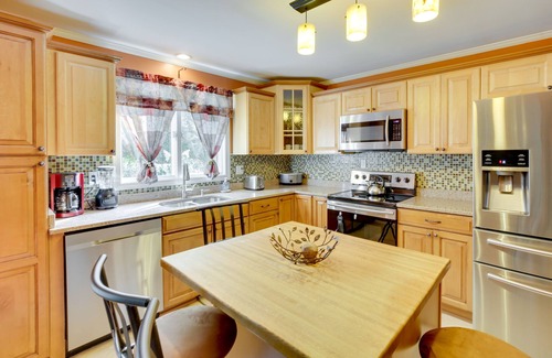 Waterville House | Waterville Home Rental: Private Yard, Deck & Great Reviews