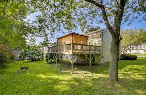 Waterville House | Inviting Waterville Home with Private Yard and Deck!