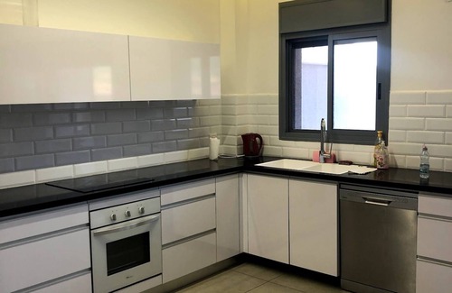 Haifa Apartment | Elegant 4BR Apartment Steps from Matam Park Business Center