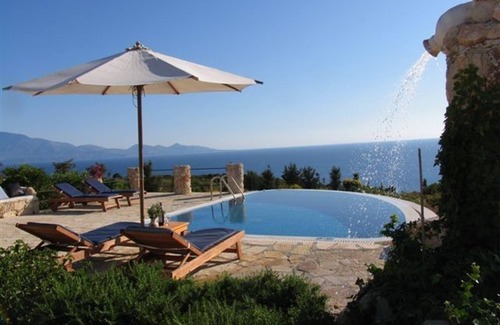 Korithi Villa | Elegant Villa Purple with Breathtaking Sea Views in Zante