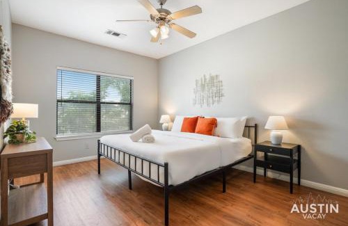 West Campus Apartment | Cozy Apartment with King Beds and Pool Access for Families